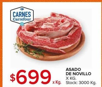 Carrefour Maxi Asado de novillo oferta