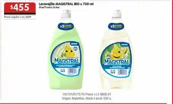 Disco Lavavajilla magistral bio x 750ml oferta