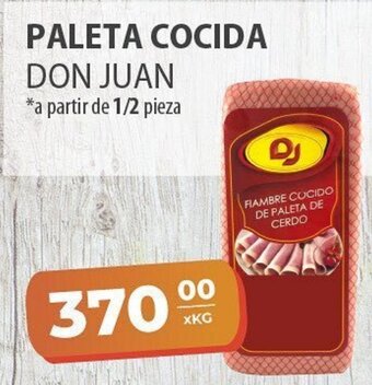 El Milagro Mayorista Don Juan Paleta Cocida *A Partir de 1/2 Pieza oferta