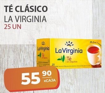 El Milagro Mayorista La Virginia Té Clásico 25 Un. oferta