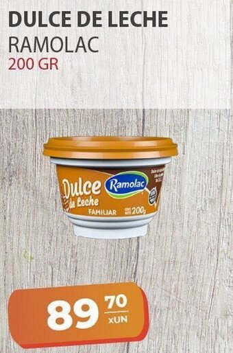 El Milagro Mayorista Ramolac Dulce de Leche 200 gr oferta