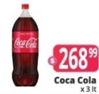 Autoservicio Capo Coca Cola x 3 lt oferta