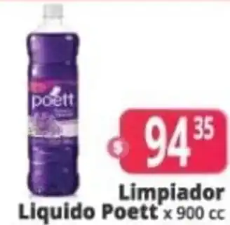 Autoservicio Capo Poett Limpiador Liquido x 900 cc oferta