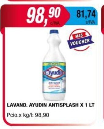 Maxiconsumo Lavand. Ayudin Antisplash x 1 Lt oferta