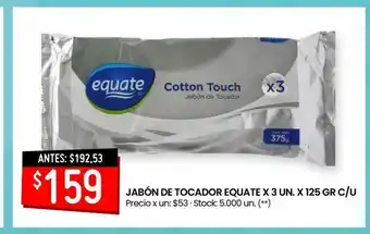 Changomas Jabón de tocador 3un x 125g oferta