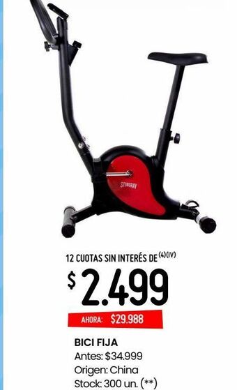 Changomas Bici fija oferta