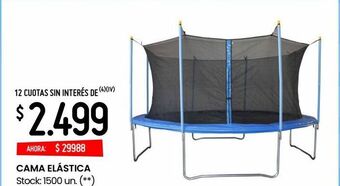 Changomas Cama elástica oferta