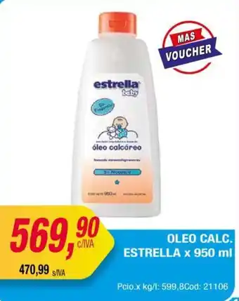 Maxiconsumo estrella Oleo Calc. x 950 ml oferta
