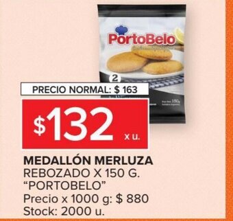 Carrefour Market Portobelo Medallón Merluza Rebozado x 150g oferta