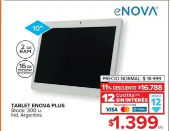 Carrefour Tavlet Enova Plus 2 GB RAM 16 GB Memoria Interna oferta