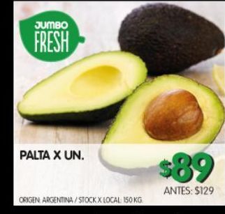 Jumbo Palta x un oferta