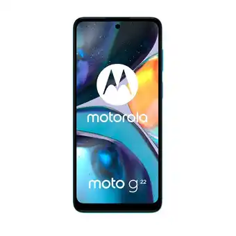 Frávega Celular Motorola G22 128GB Celeste oferta