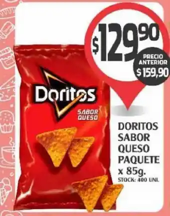 Supermercados Malambo Doritos Sabor Queso Paquete x 85g. oferta