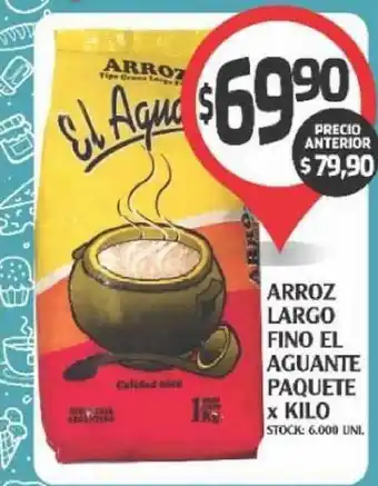 Supermercados Malambo Arroz Largo Fino El Aguante Paquete x Kilo oferta