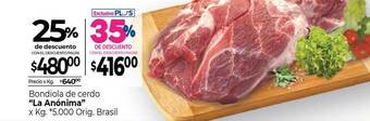 La Anonima Bondiola De Cerdo oferta