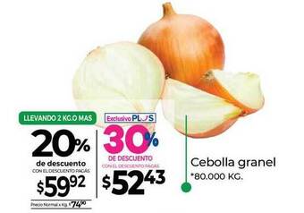 La Anonima Cebolla Granel oferta