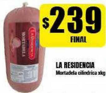Supermayorista Vital La Residencia Mortadela Cilindrica oferta