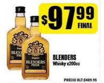 Supermayorista Vital Blenders Whisky x 200cc oferta