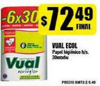 Supermayorista Vital Vual Ecol Papel Higiénico H-s oferta