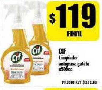 Supermayorista Vital Cif Limpiador Antigrasa Gatillo x 500cc oferta