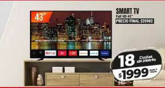 Supermayorista Vital Smart TV Full HD 43 oferta