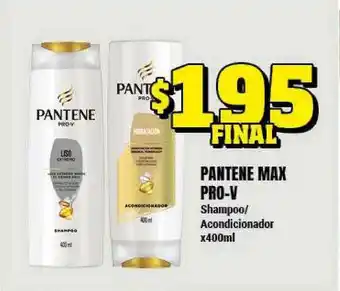 Supermayorista Vital Pantene Max Pro-v Shampoo-acondicionador x 400ml oferta