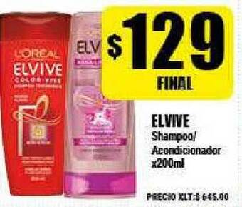 Supermayorista Vital Elvive Shampoo-acondicionador x 200ml oferta