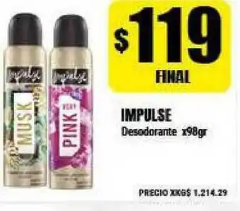 Supermayorista Vital Impulse Desodorante x 98gr oferta