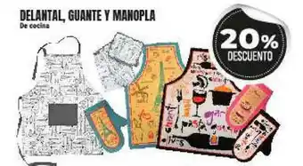 Supermayorista Vital Delantal, Guante Y Manopla De Cocina oferta