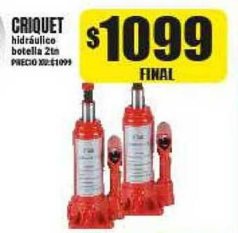 Supermayorista Vital Criquet Hidráulico Botella 2tn oferta