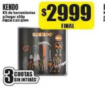 Supermayorista Vital Kendo Kit De Herramientas P-hogar oferta