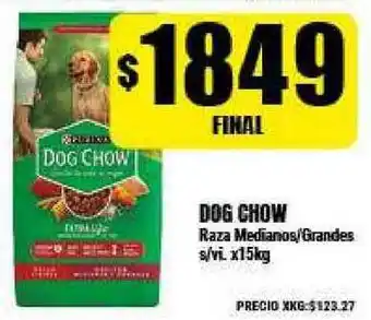 Supermayorista Vital Dog Chow Raza Medianos-grandes oferta