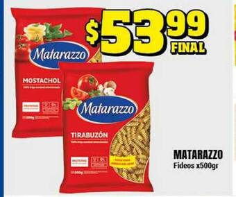 Supermayorista Vital Matarazzo Fideos x 500gr oferta