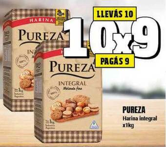 Supermayorista Vital Pureza Harina Integral X 1kg oferta