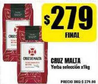 Supermayorista Vital Cruz Malta Yerba Selección x 1kg oferta