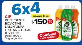 Carrefour Maxi Detergente cif x 500cc oferta