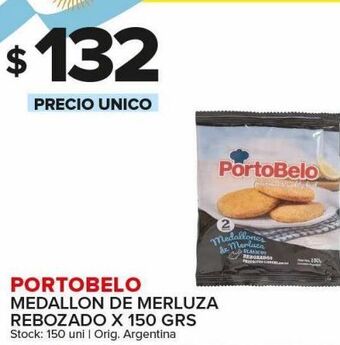 Carrefour Maxi Medallones de merluza porto belo x 150g oferta