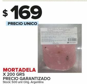 Carrefour Maxi Mortadela x 200g oferta