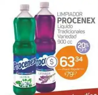 Procenex Limpiador Liquido Tradicionales Variedad 900cc