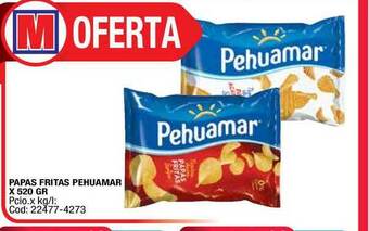 Maxiconsumo Papas Fritas Pehuamar oferta