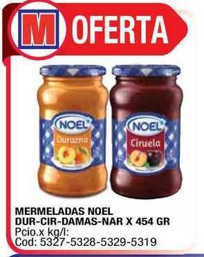 Maxiconsumo Mermeladas Noel Dur-cir-damas-nar oferta