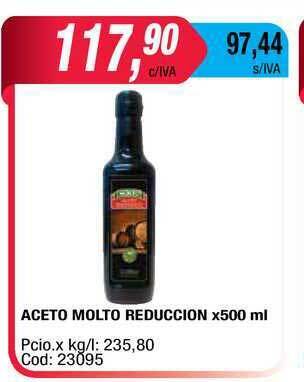 Maxiconsumo Aceto Molto Reduccion x 500ml oferta