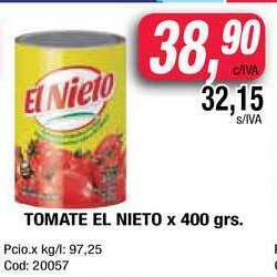 Maxiconsumo Tomate El Nieto x 400grs oferta