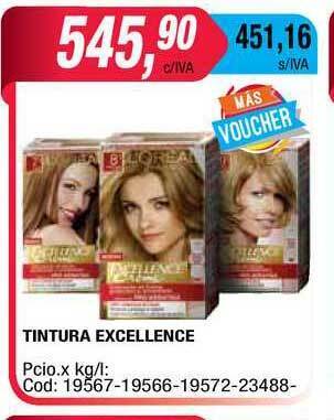 Maxiconsumo Tintura Excellence oferta