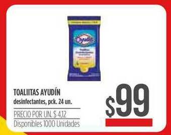 Supermercados Vea Toallitas Ayudín oferta