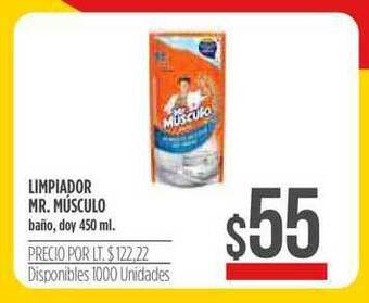 Supermercados Vea Limpiador Mr. Músculo 450ml oferta