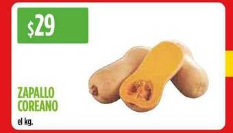 Supermercados Vea Zapallo Coreano oferta