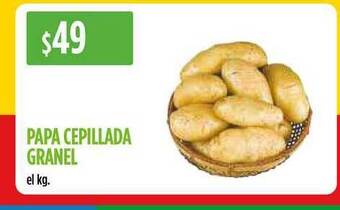 Supermercados Vea Papa Cepillada Granel oferta