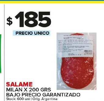 Carrefour Maxi Salame milan x 200g oferta