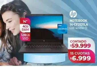 Naldo Lombardi Notebook hp 14" 4gb oferta